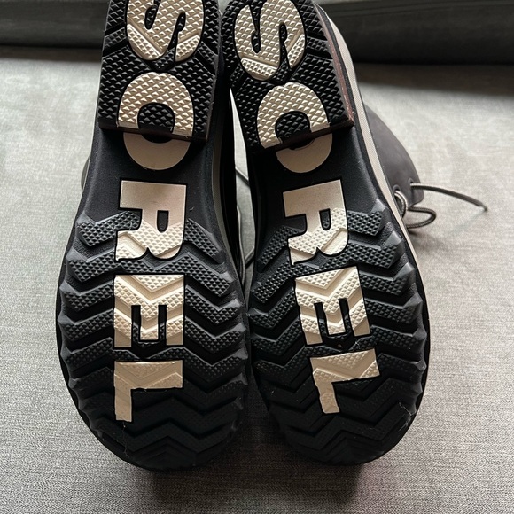 Sorel Slimpack III Lace Women's Waterproof Winter Boots -black/gray - Size 11 - Picture 7 of 7